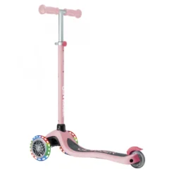 Trottinette primo lights rose pastel