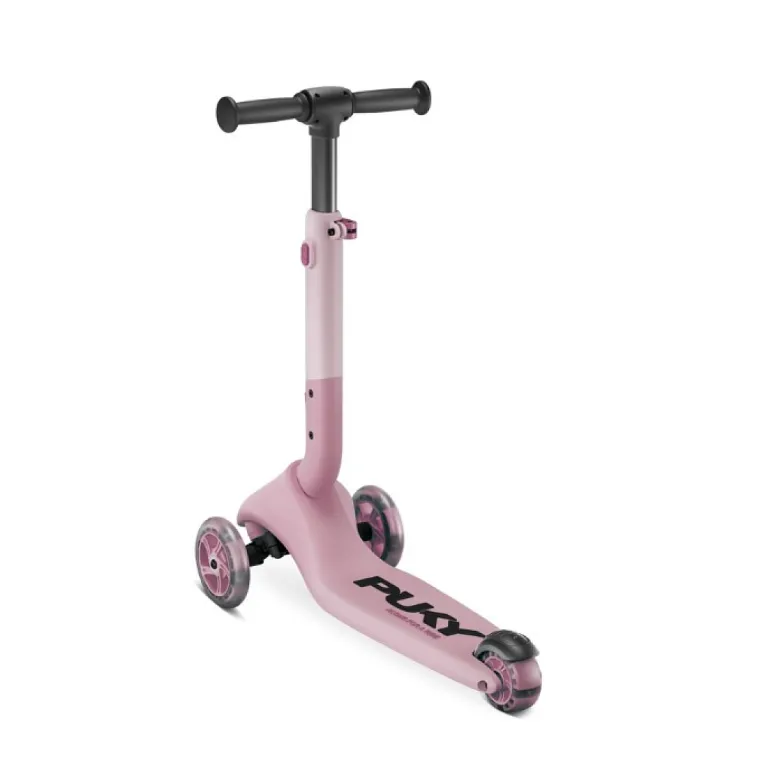Trottinette puky push rose