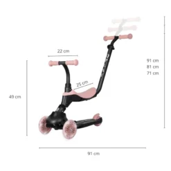 Trottinette qplay rouge