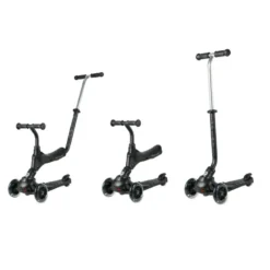 Trottinette qplay sema pro 3-en-1 noir