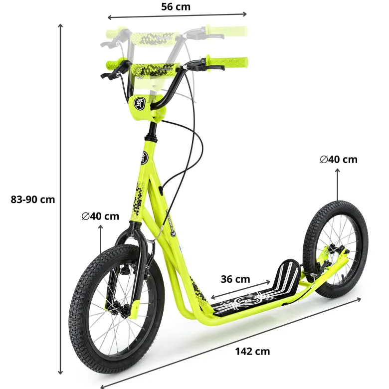 Trottinette urbaine 2 roues HyperMotion RUNKIE