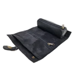 Trousse bijoux cuir emma noir