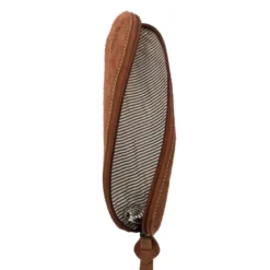 Trousse cuir twisty suède