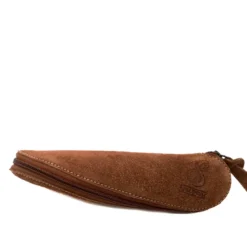 Trousse cuir twisty suède