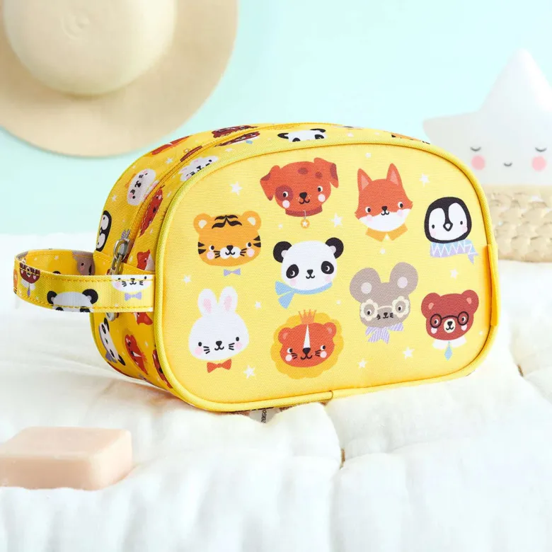Trousse de toilette enfants - tu jaune