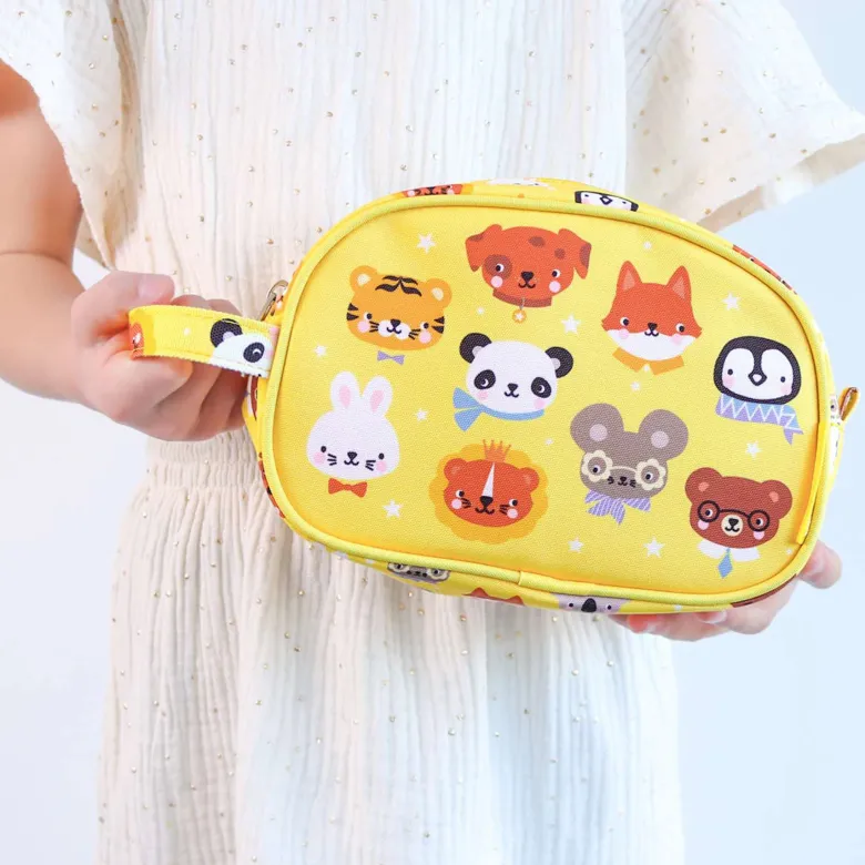 Trousse de toilette enfants - tu jaune