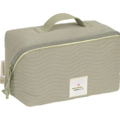 Trousse de toilette flex coutures à vagues menthe