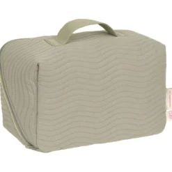Trousse de toilette flex coutures à vagues menthe