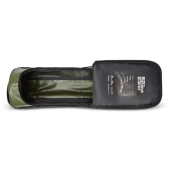 Trousse de toilette imperméable unisexe avec poignée Vert foncé
