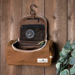 Trousse de toilette kenai moutarde