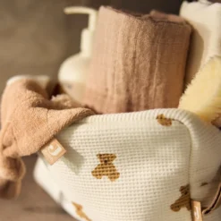 Trousse de toilette little waffle mini teddy bear