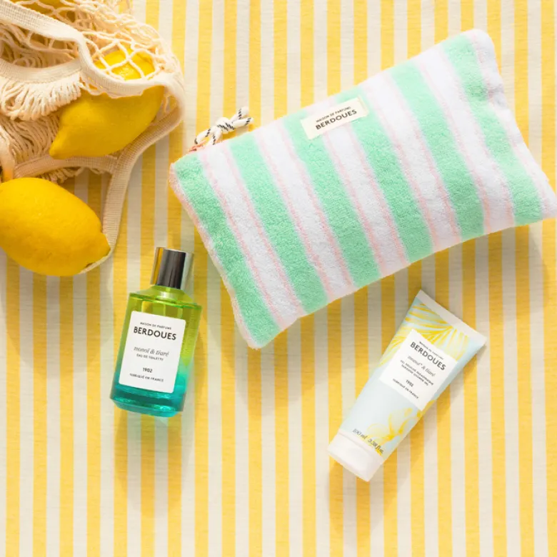 Trousse eau de toilette et gel douche monoï & tiaré Berdoues