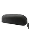 Trousse longue cuir rosy noir