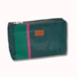 Trousse toilette andrea cire chevron vert