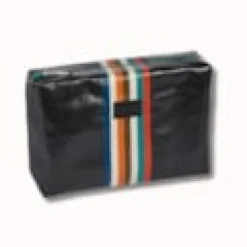 Trousse toilette andrea cire chevron noir