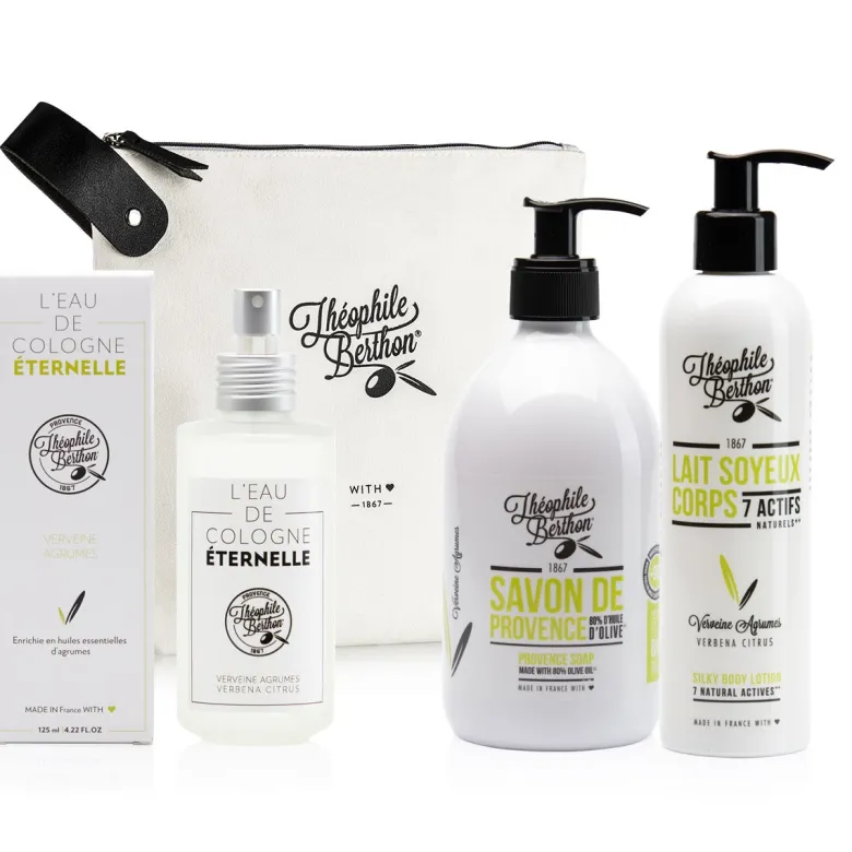 Trousse verveine cologne et 2 soins