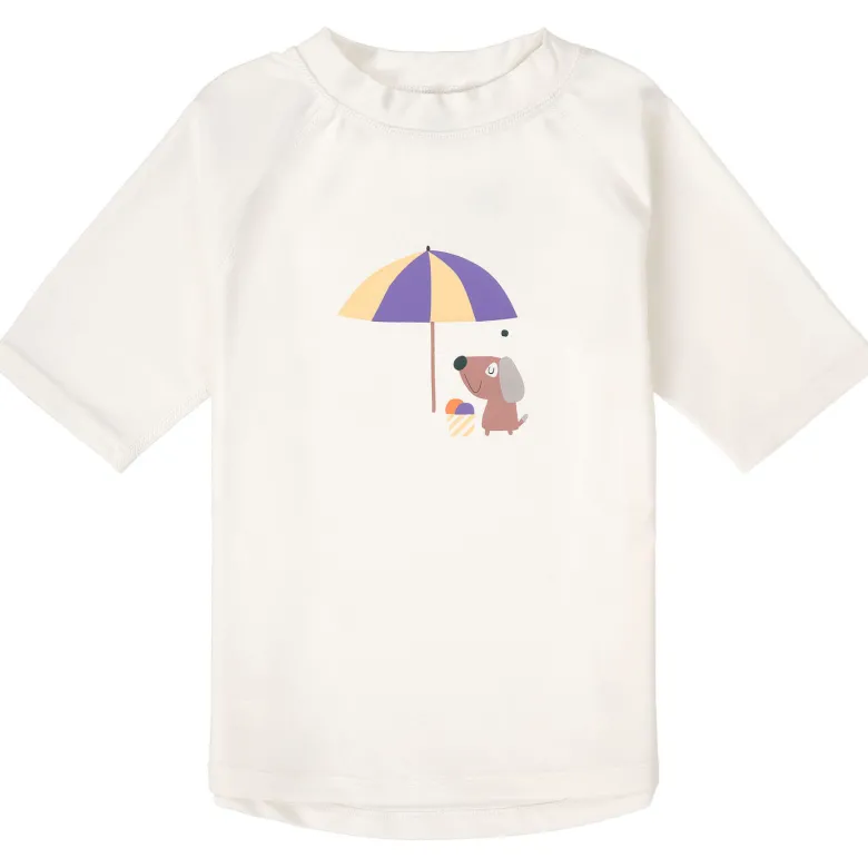 T-shirt anti-uv manches courtes ice cream et chien (19-24 mois)
