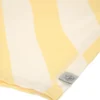 T-shirt anti-uv manches longues rayures jaune pâle et sel marin (4-5 ans)