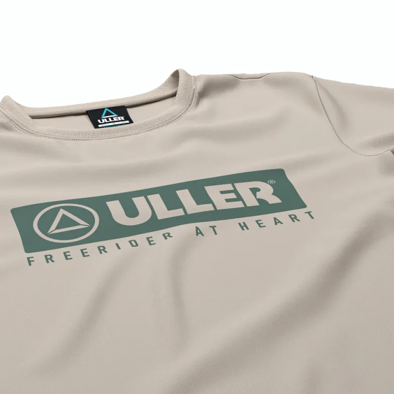 T-shirt sport enfant coton respirant uller classic beige
