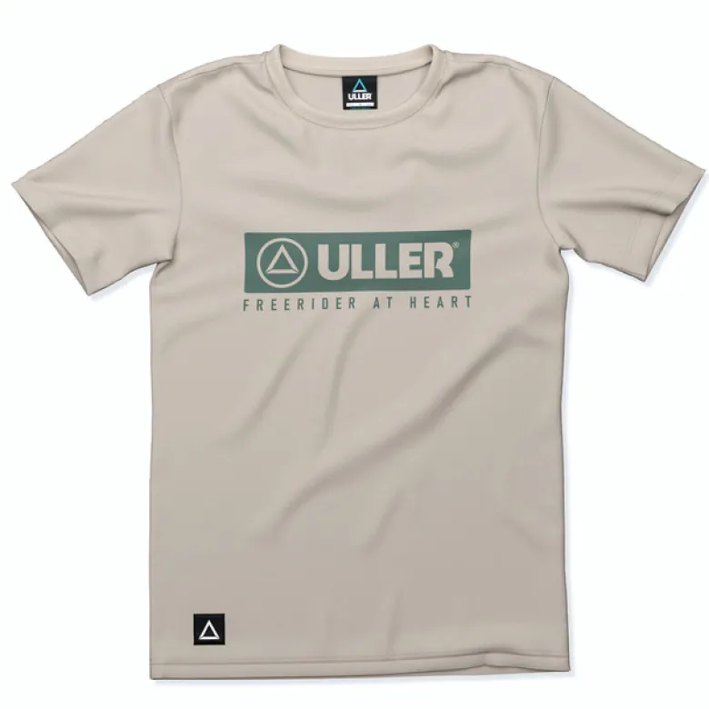 T-shirt sport enfant coton respirant uller classic beige