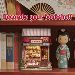 Tsukino eogi-dou - maquette booknook serre-livre