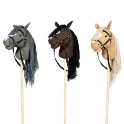 Tête de cheval à chevaucher marron