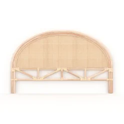 Tête de lit 160 cm en rotin et cannage - néora