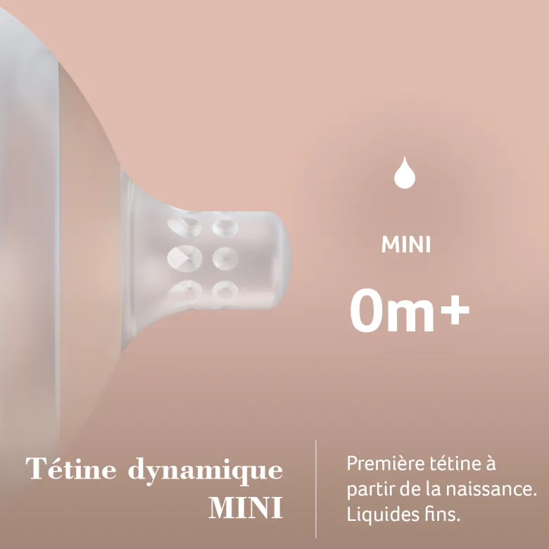 Tétine biberon mammafeel mini 0m+