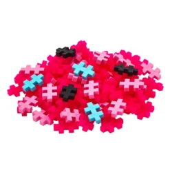 Tube flamant rose 100 pcs plus plus