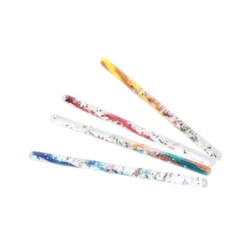 4 tubes scintillants paillettes