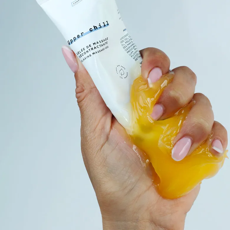 Upper chill gelée massage décontractante