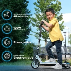 Urbanglide 55 bleu reconditionnée – trottinette électrique adulte reconditionnée