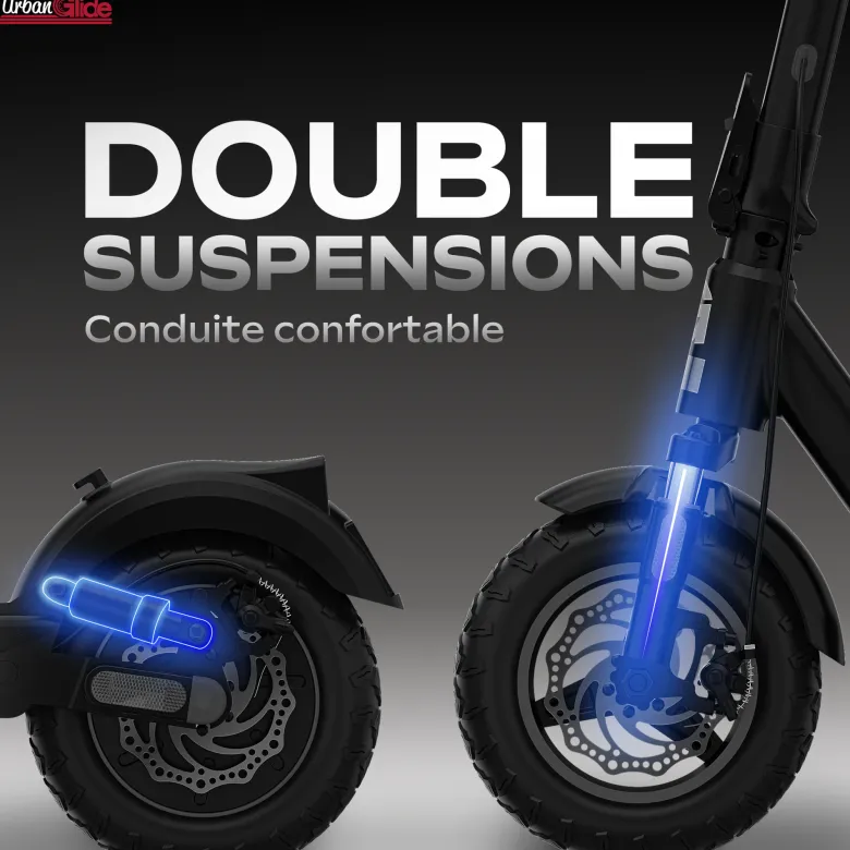 Urbanglide 500ct – trottinette électrique tout-terrain – autonomie 70 km