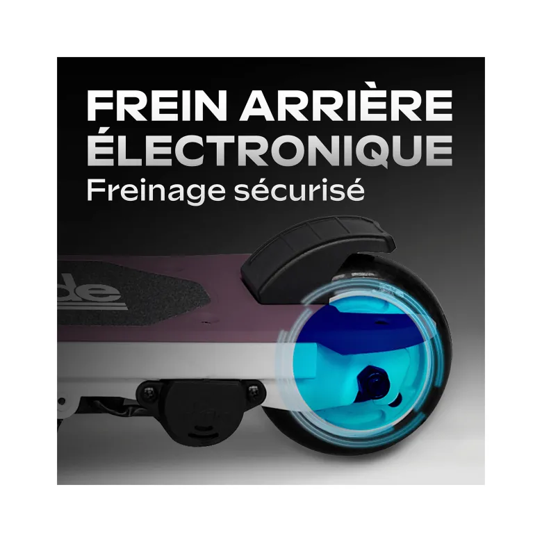 Urbanglide ride 55 kid – trottinette électrique enfant 30w – 10 km/h – auto
