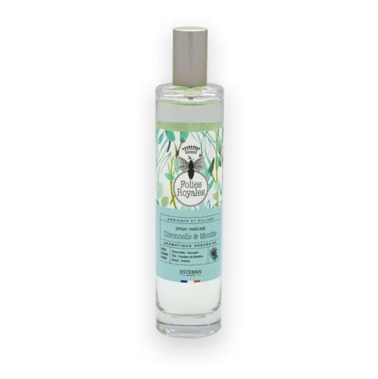 Vaporisateur citronnelle & menthe