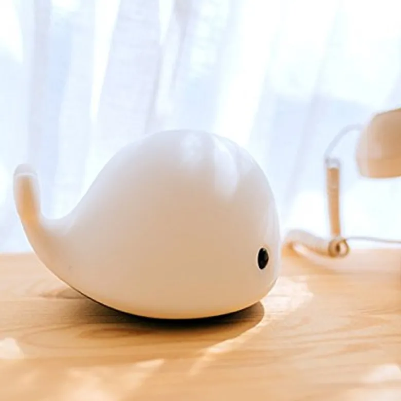 Veilleuse lil'baleine blanche