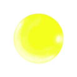 Vernis à l'eau néon jaune - ananas