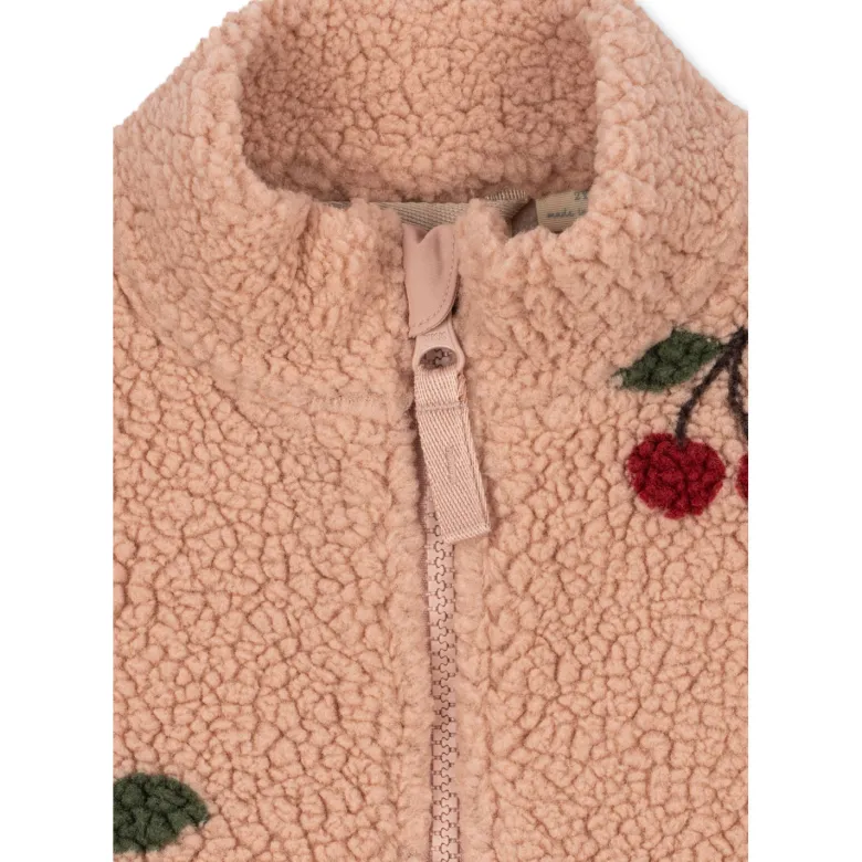 Veste polaire jody ma grande cerise blush (3 ans)