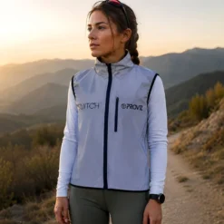Veste sans manche Switch – Réversible fluo / réfléchissante (Taille 40 Femme)