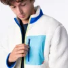 Veste sherpa mixte ivoire XS
