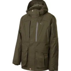 Veste stagunt northgame capuche amovible gilet fluo