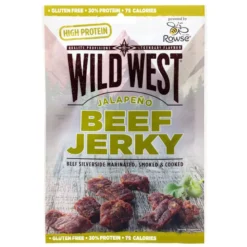Viande séchée de bœuf wild west jalapeno beef jerky 25g