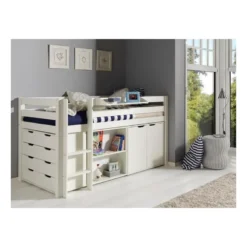 Vipack pino commode 2 portes mdf bla...