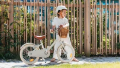 Vélo 16 pouces crème – enfant 4-6 ans Beige