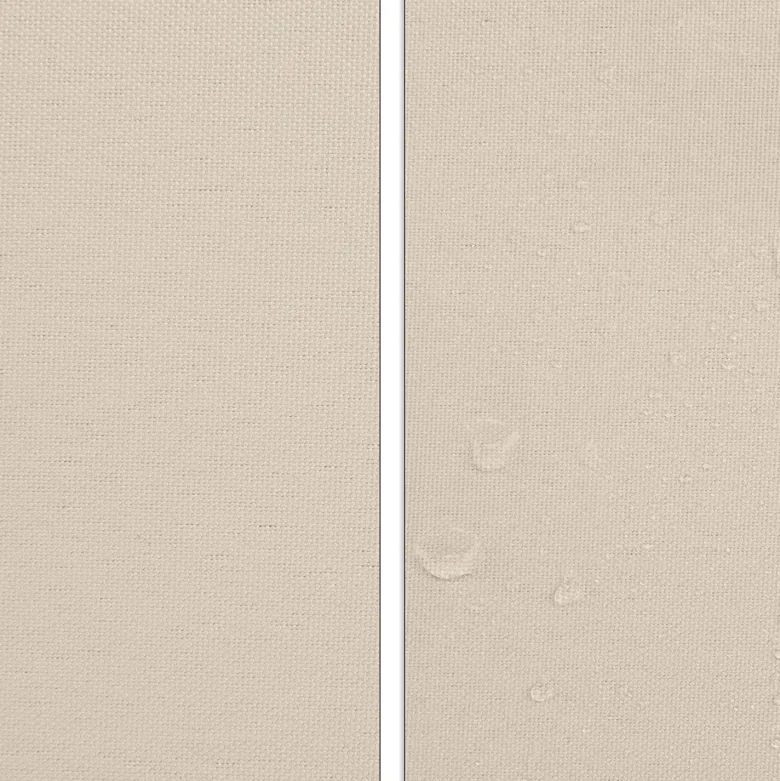 Voile d'ombrage carré 5 x 5 m 500 x 500 x 500 cm beige