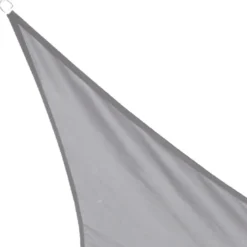 Voile d'ombrage 3x3x3 m gris clair