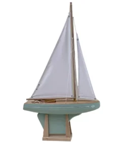 Voilier le beajour vert d'eau 40cm