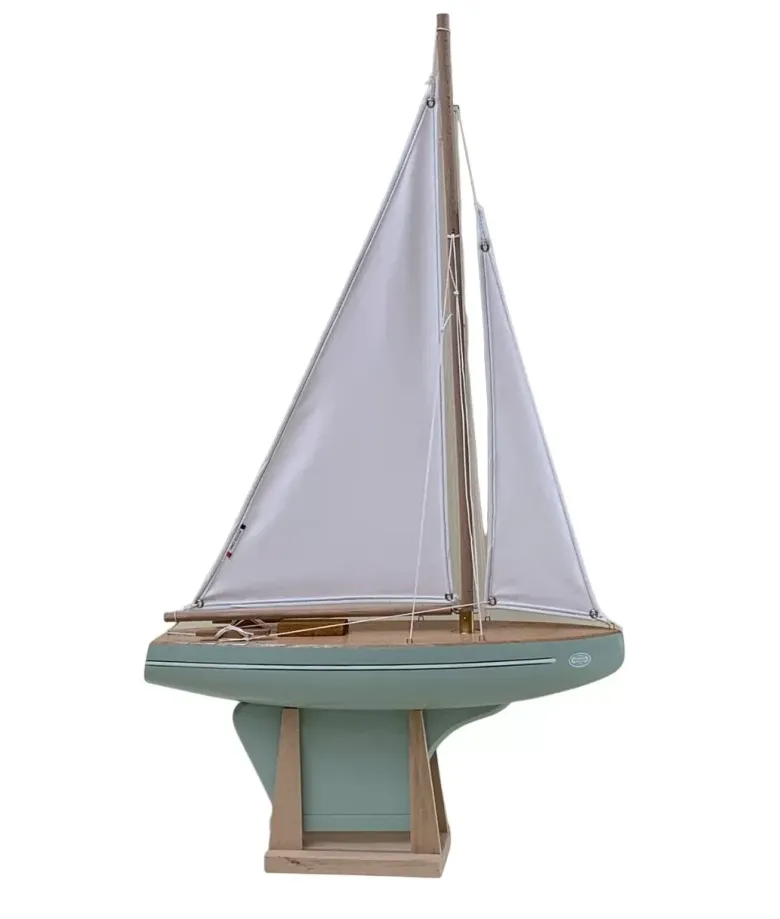 Voilier le beajour vert d'eau 40cm