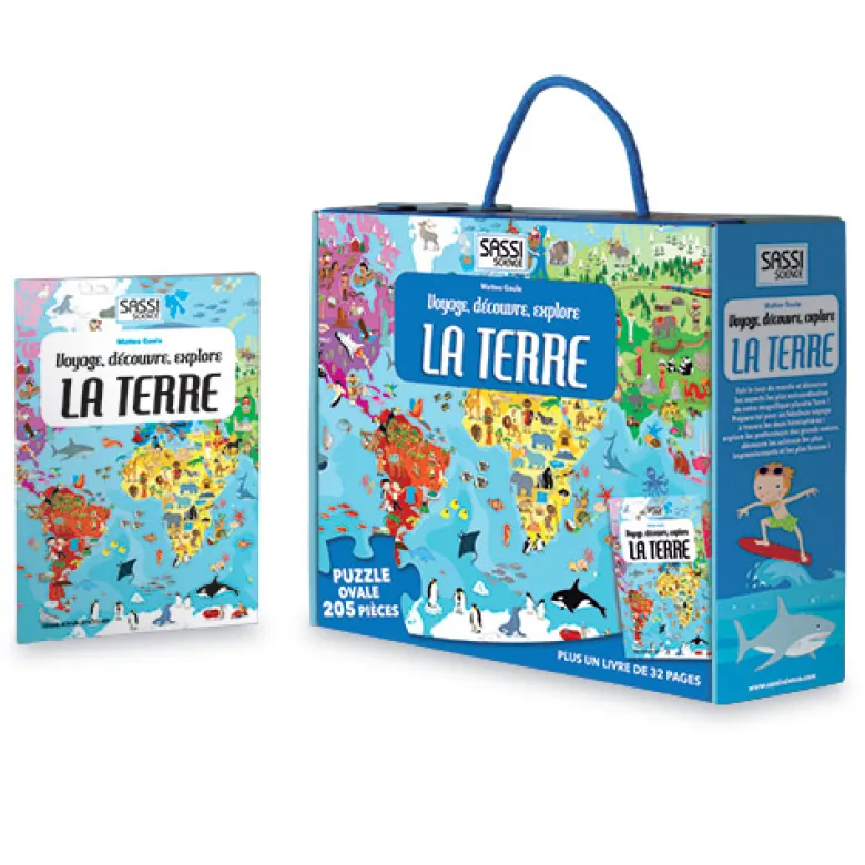 Voyage, découvre, explore - la terre