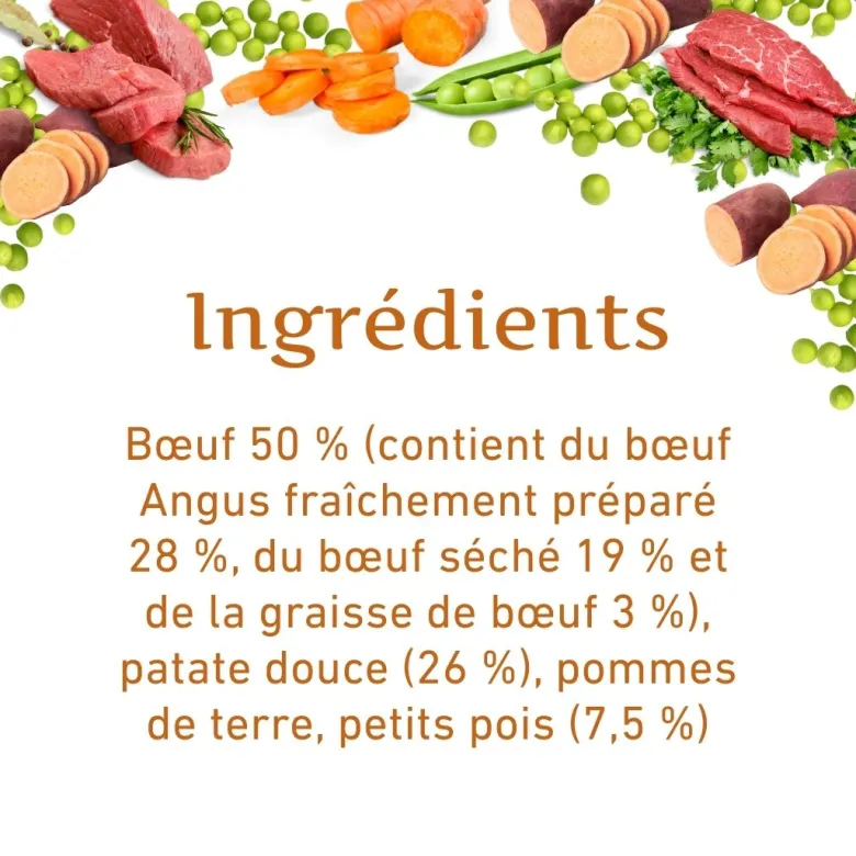 Wildfang® adult nourriture sèche au bœuf angus - sans céréales - 2 x 6 kg